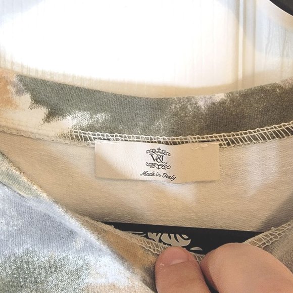 Cropped Sweatshirt 95% Cotton - Picture 4 of 6